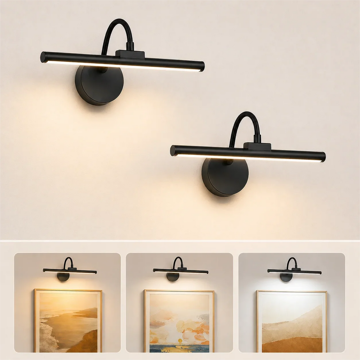 battery operated picture light - product view 2