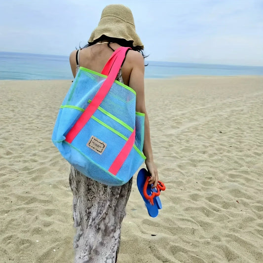 Travel Tote Bag, Lightweight Portable Design with Multiple Color Options for Beach, Pool, Gym and Everyday Travel - product view 1
