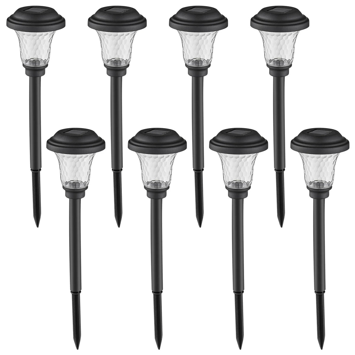 Solar Pathway Lights, LED RGB Color-Changing and Warm White Yard Lamps, ABS Body, 6 V, 1 to 8-Piece Sets - product view 2