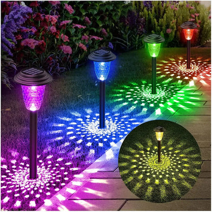 Solar Pathway Lights, LED RGB Color-Changing and Warm White Yard Lamps, ABS Body, 6 V, 1 to 8-Piece Sets - product view 6