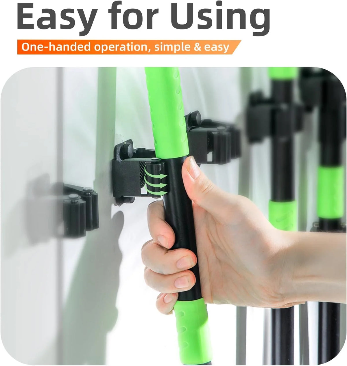 broom wall holder - product view 6