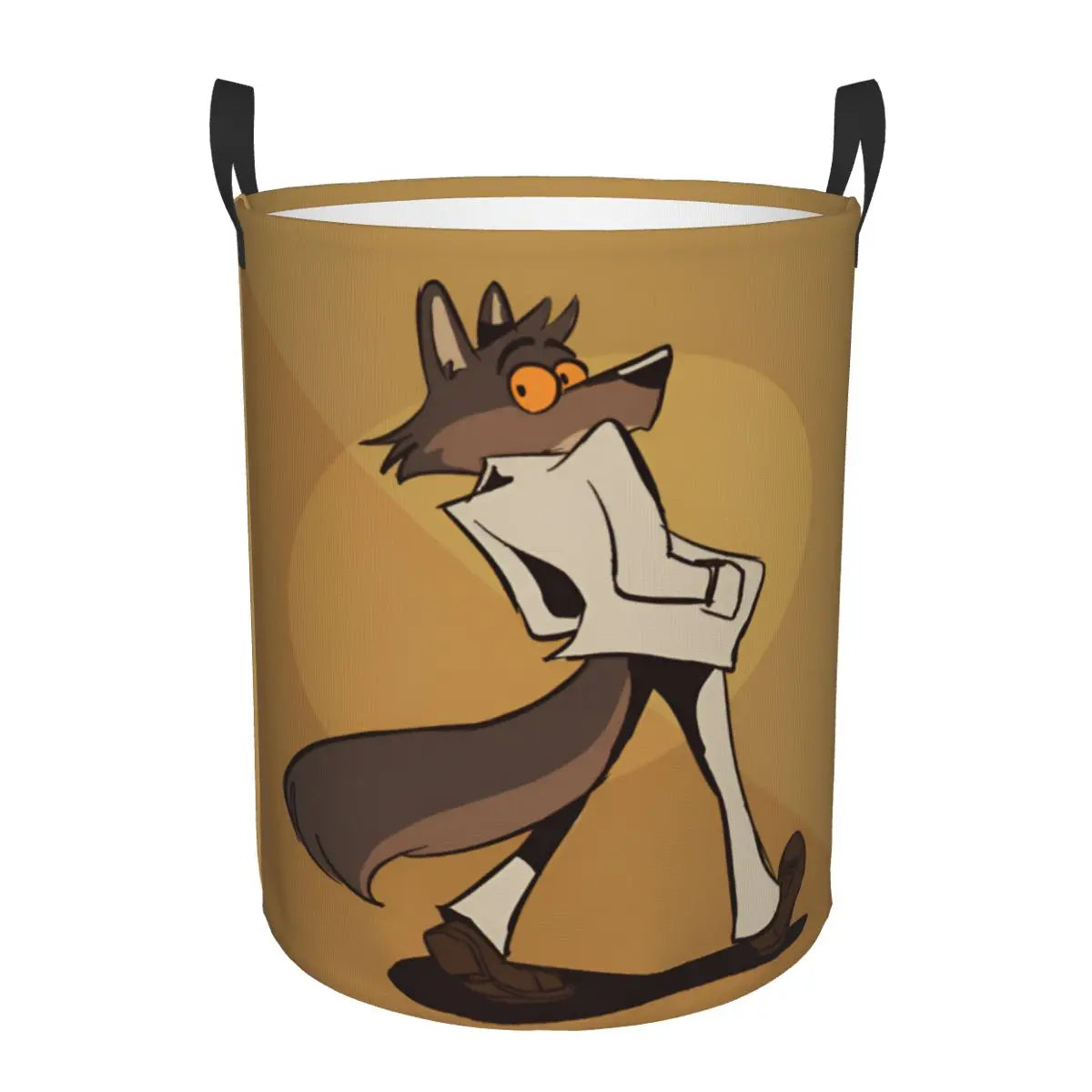 Collapsible Clothes Hamper, Cartoon Laundry Basket and Large Storage Bin, S or M Size with 21 Design Options - product view 2