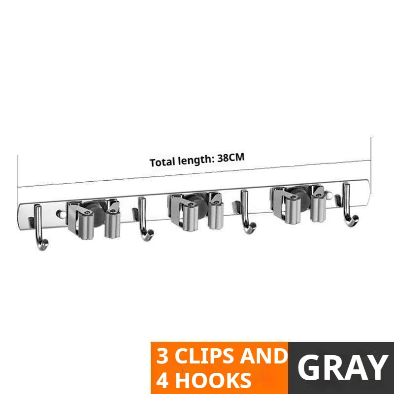 broom wall holder - product view 5