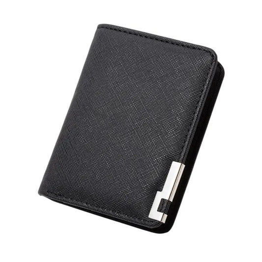 Slim Faux Leather Wallet, Multiple Card Pockets, Open No-Zipper Design, Lightweight PU Wallet in Four Color Options - product view 1