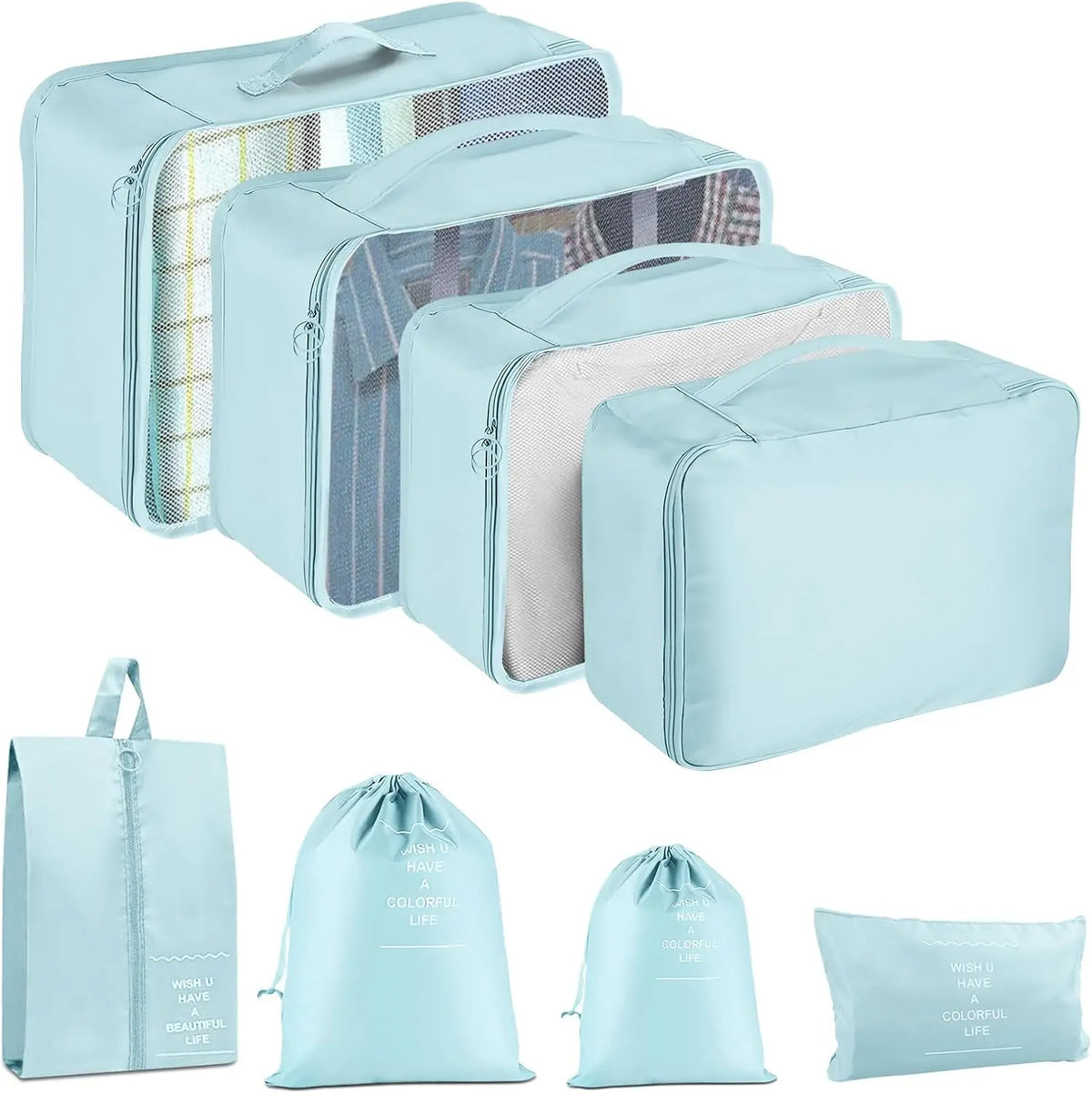 packing cubes - product view 2