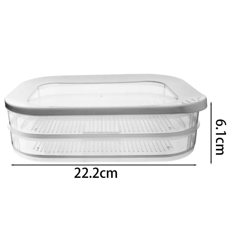 stackable food storage container - product view 1