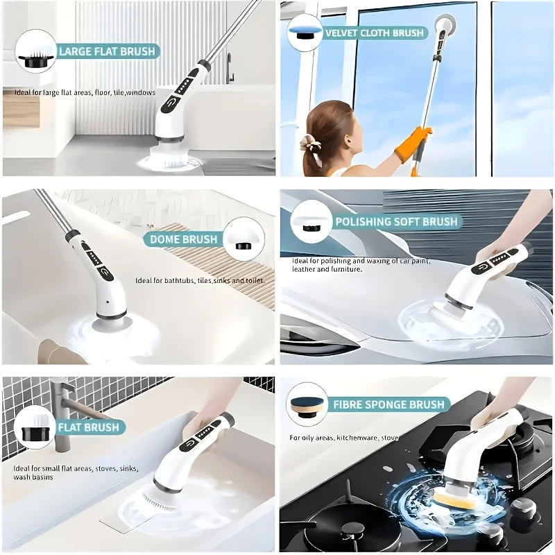 electric spin scrubber - product view 4