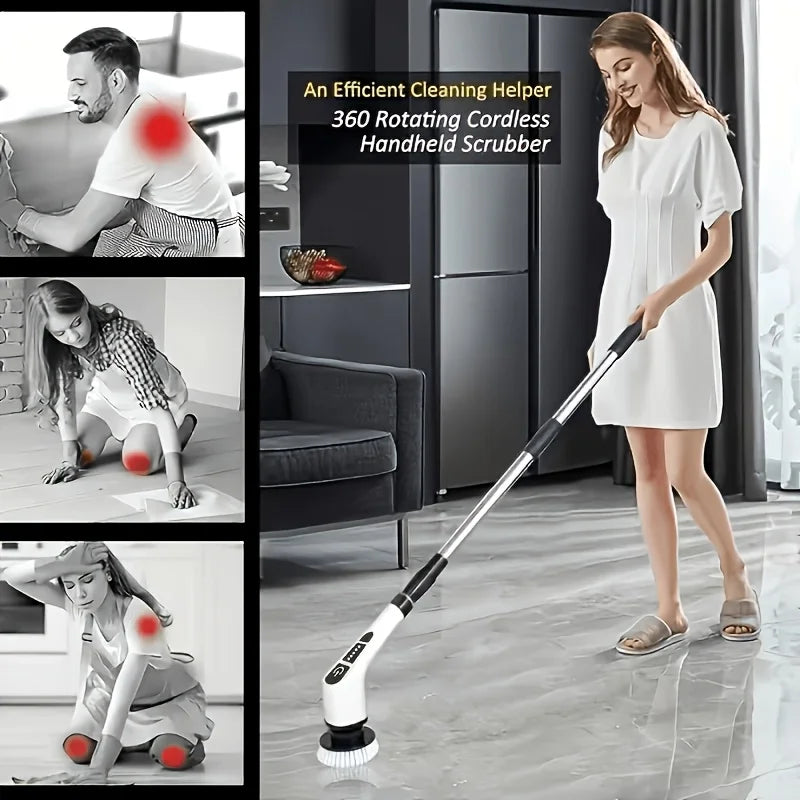 electric spin scrubber - product view 6