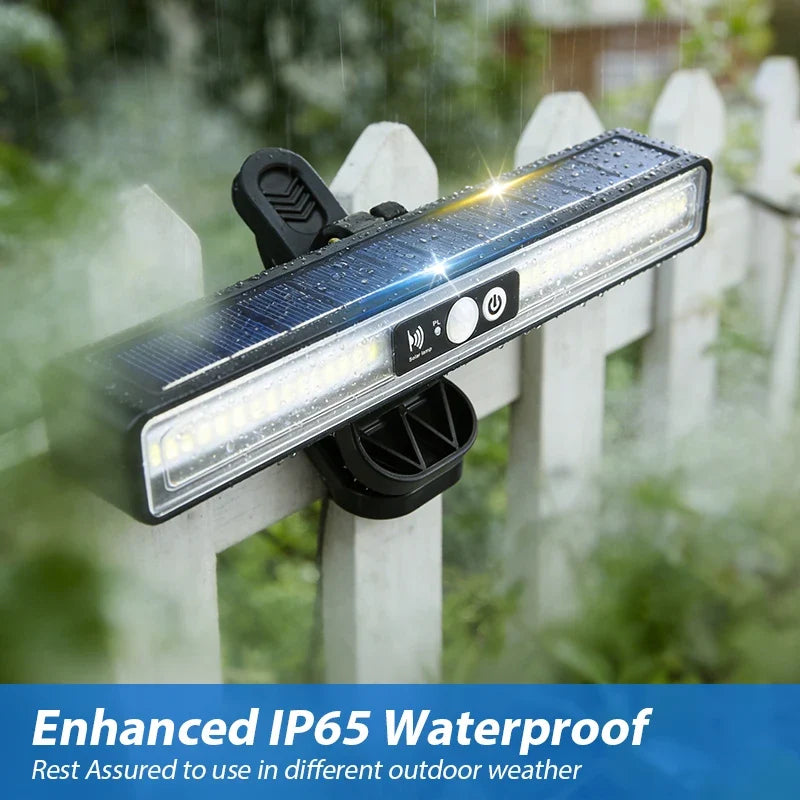 Solar Motion Sensor Lights, 36 LED Clip-On Outdoor Security Lights, 400 Lumens, 1500mAh Battery - product view 4