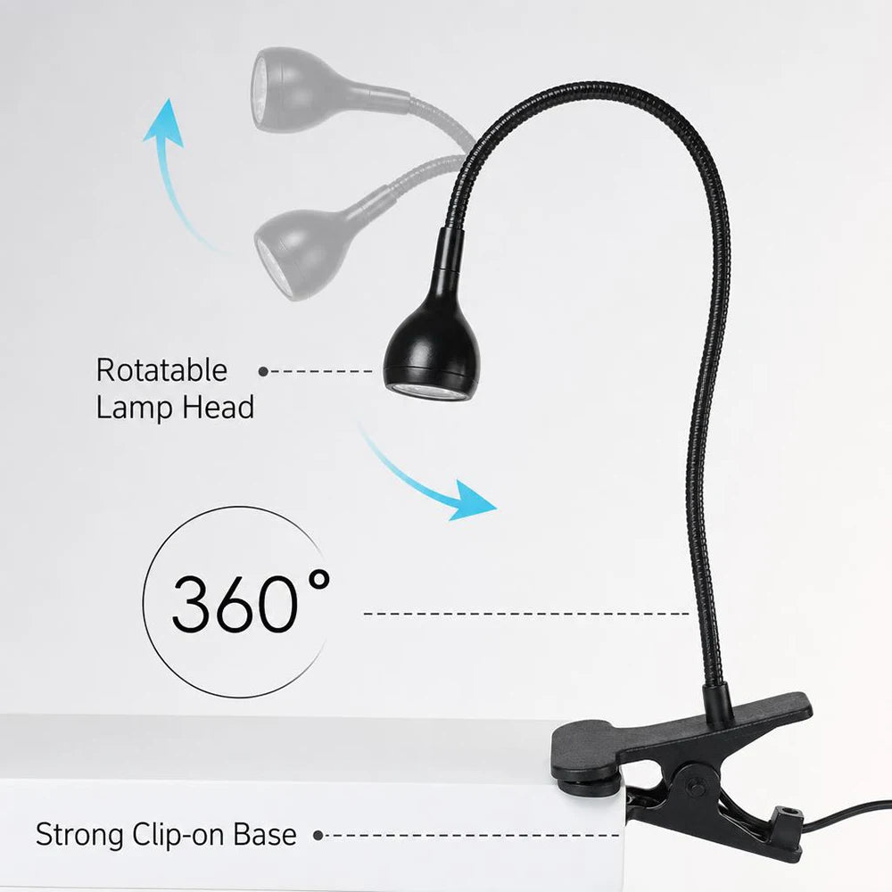 rechargeable reading lamp - product view 5