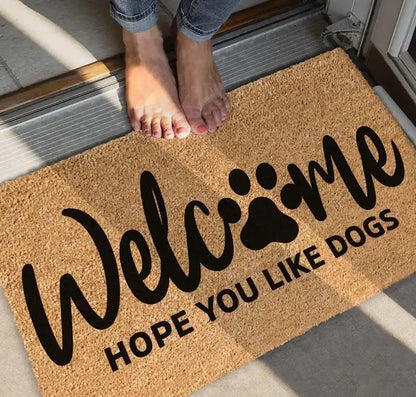 Personalized Printed Anti-Slip Doormat, 40 x 60 cm Modern Door Mat for Hallway, Outdoor Entryway and Pet-Friendly Homes - product view 3