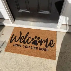 Personalized Printed Anti-Slip Doormat, 40 x 60 cm Modern Door Mat for Hallway, Outdoor Entryway and Pet-Friendly Homes - product view 4