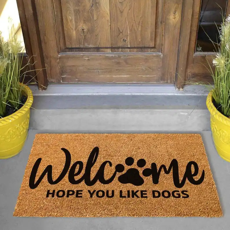 Personalized Printed Anti-Slip Doormat, 40 x 60 cm Modern Door Mat for Hallway, Outdoor Entryway and Pet-Friendly Homes - product view 6
