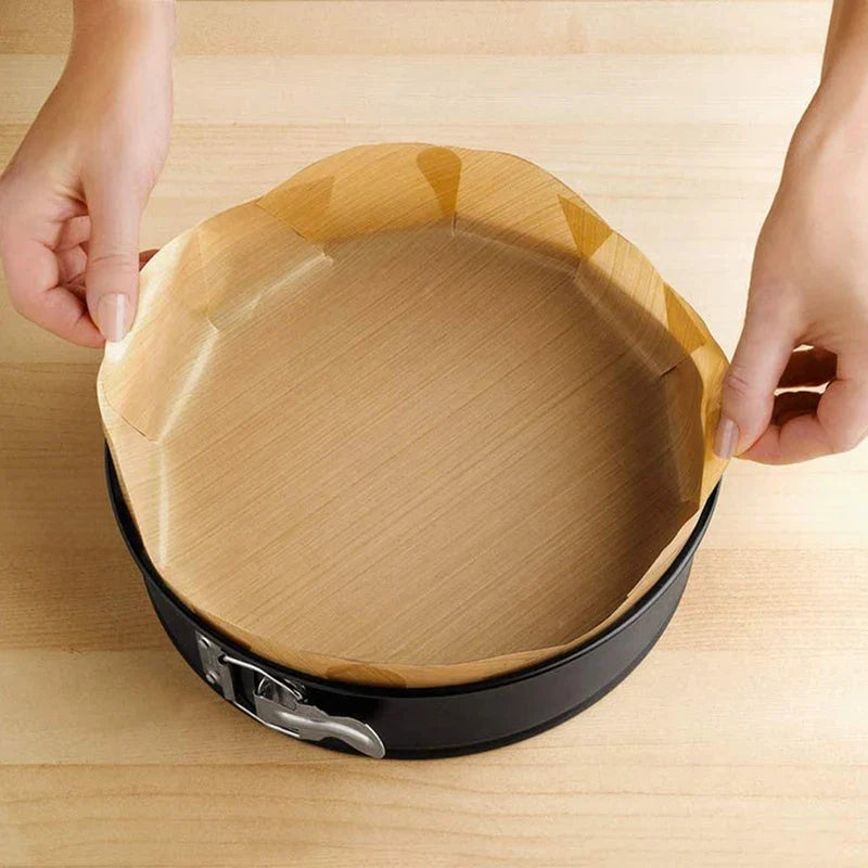 Reusable Baking Mat, Non-Stick Heat-Resistant Round Liner, 30 cm or 36 cm Diameter, 1-Piece or 2-Piece Set - product view 3