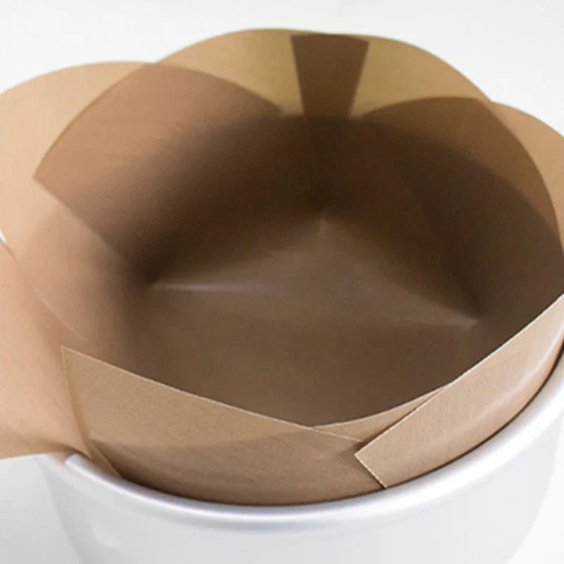Reusable Baking Mat, Non-Stick Heat-Resistant Round Liner, 30 cm or 36 cm Diameter, 1-Piece or 2-Piece Set - product view 4