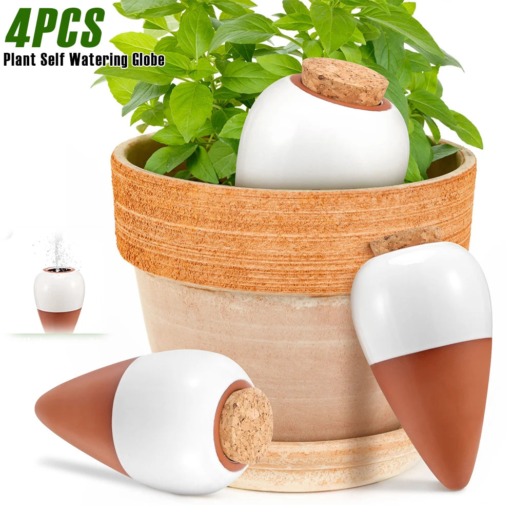 plant watering globes - product view 2