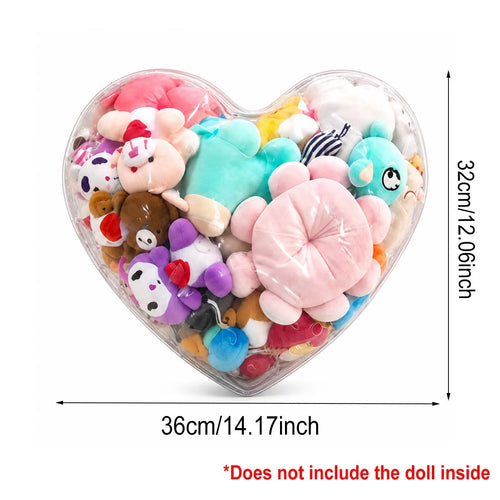 Clear PVC Stuffed Animal Storage Bean Bag Chair Cover, Large Capacity Zippered Toy Organizer and Lounger - product view 1