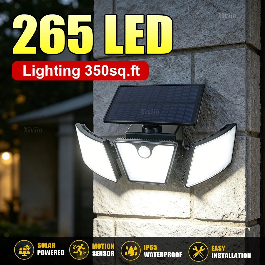 solar spotlights - product view 3