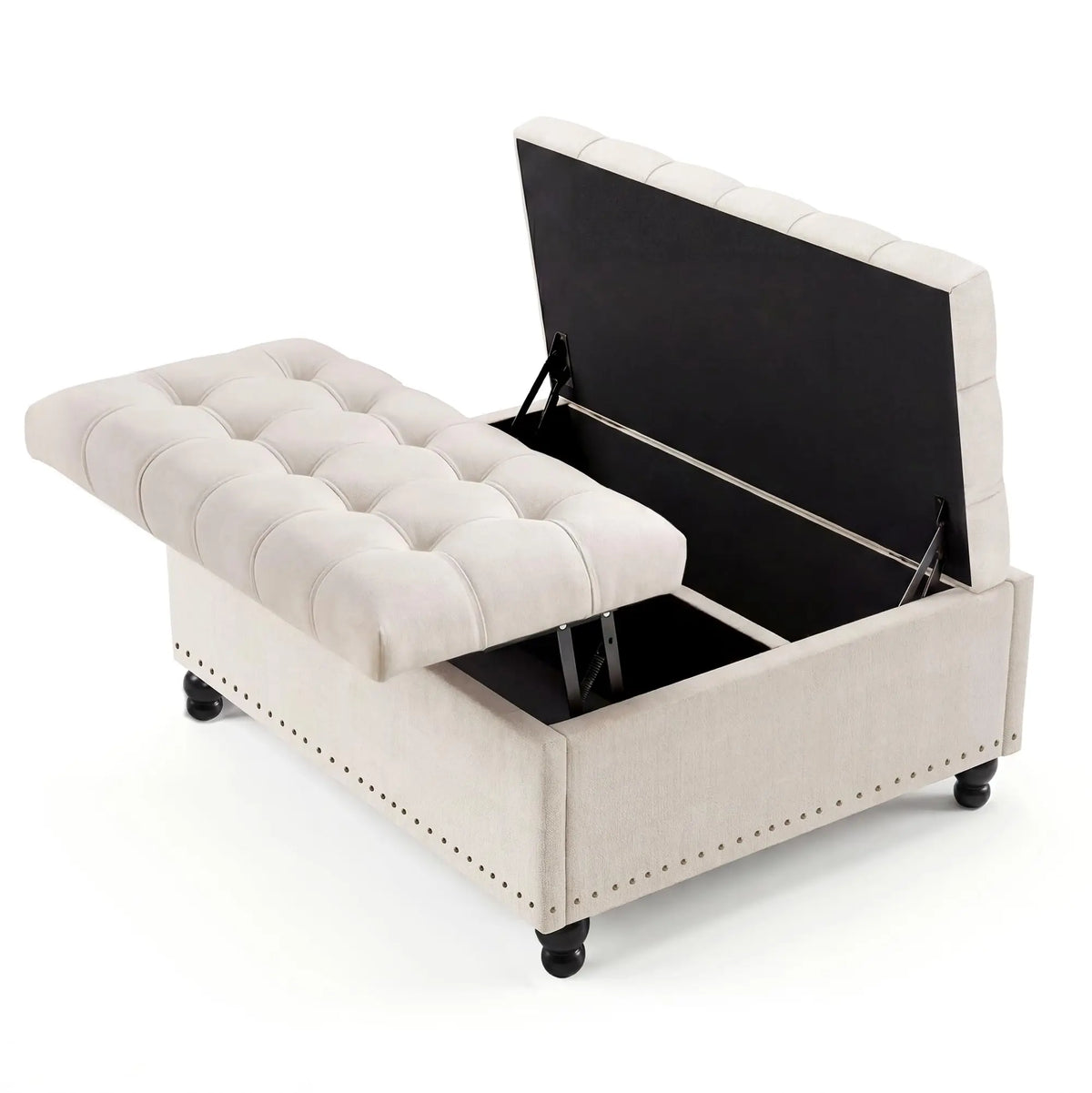 storage ottoman - product view 2