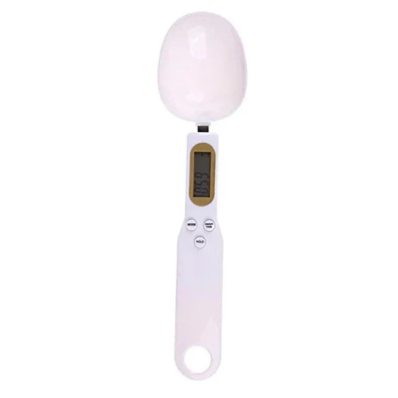 Digital Adjustable Measuring Spoon Scale, Multifunctional ABS Kitchen Tool for Milk, Coffee and Precise Food Portions - product view 3