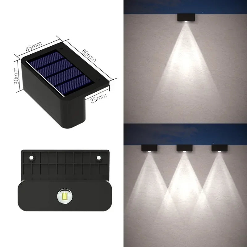 fence lights - product view 1
