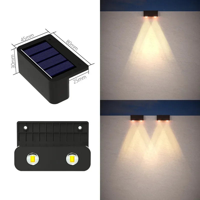 fence lights - product view 2