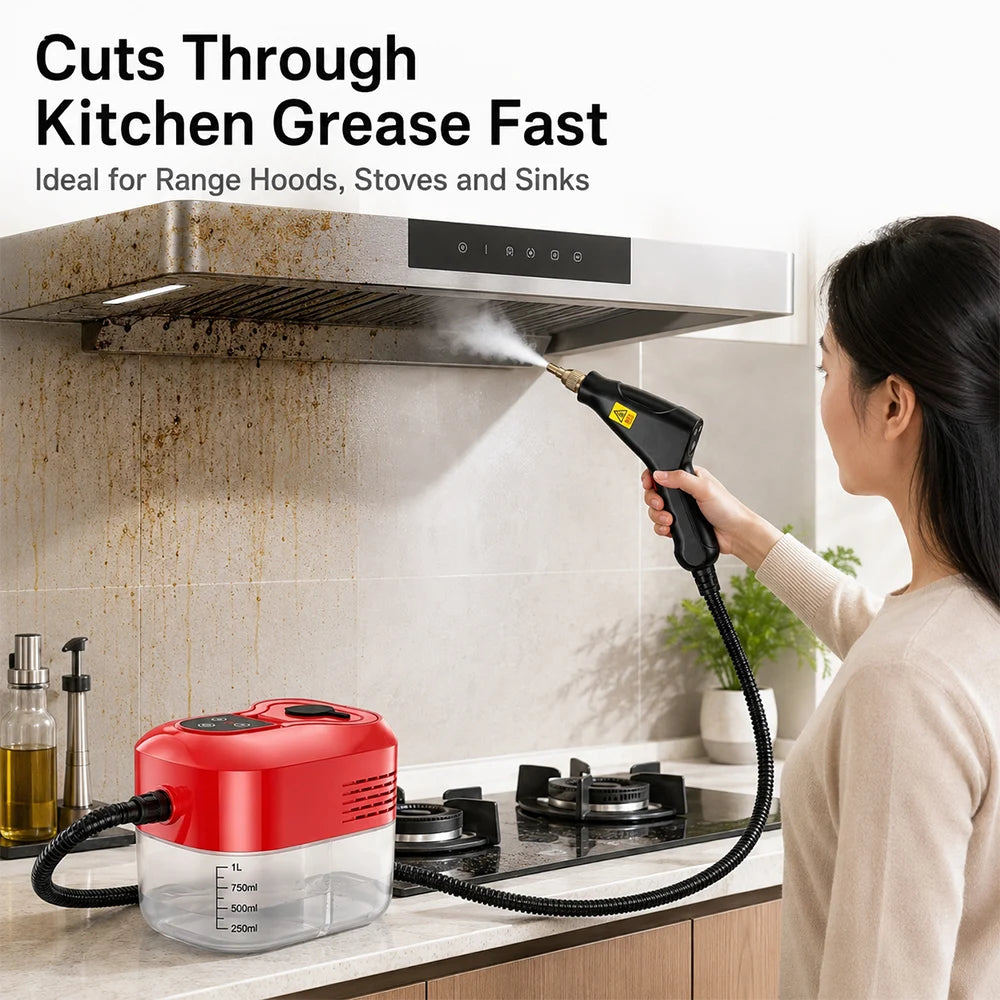 handheld steam cleaner - product view 2