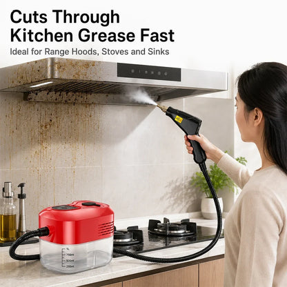 Handheld Steam Cleaner, High-Pressure High-Temperature Multifunctional Cleaning for Kitchen, Car, Furniture and Household Surfaces - product view 2