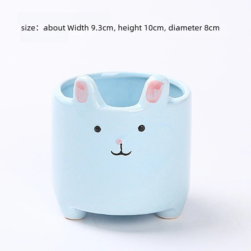 ceramic planter - product view 1