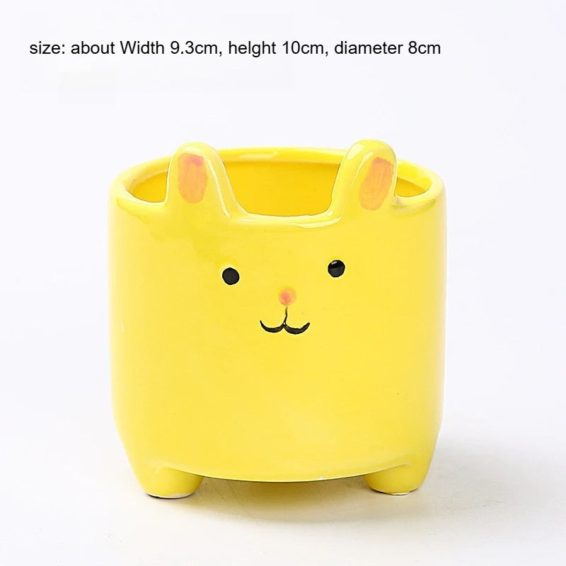 ceramic planter - product view 2