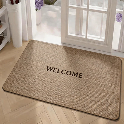 Rubber Doormat, Anti-Slip Absorbent Modern Entrance Mat for Bathroom and Floor, 40 x 60 cm or 50 x 80 cm - product view 1