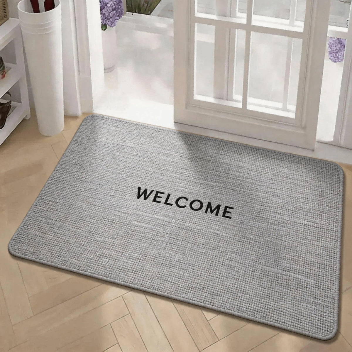 Rubber Doormat, Anti-Slip Absorbent Modern Entrance Mat for Bathroom and Floor, 40 x 60 cm or 50 x 80 cm - product view 2