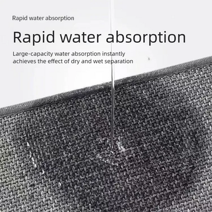 Rubber Doormat, Anti-Slip Absorbent Modern Entrance Mat for Bathroom and Floor, 40 x 60 cm or 50 x 80 cm - product view 4
