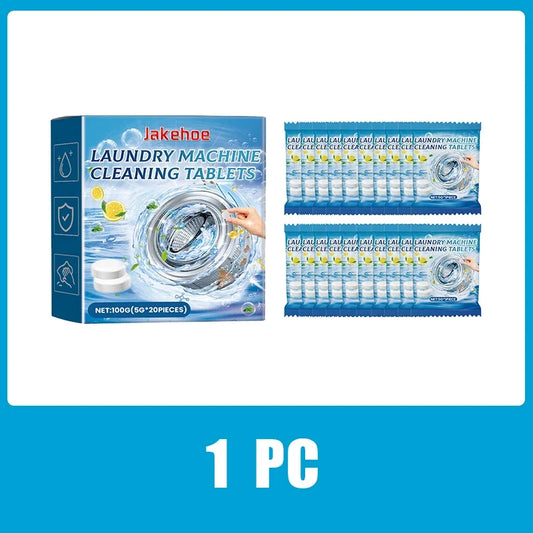 Washing Machine Cleaner Tablets, Effervescent Deep-Clean Formula for Odors, Dirt and Residue, Suitable for Top- and Front-Load Models - product view 1