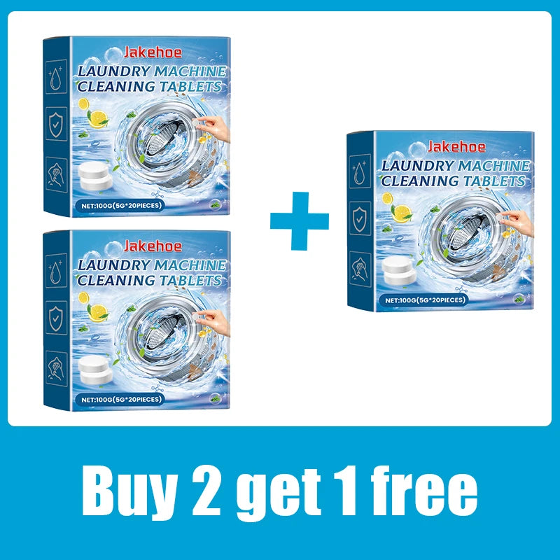 washing machine cleaner tablet - product view 2