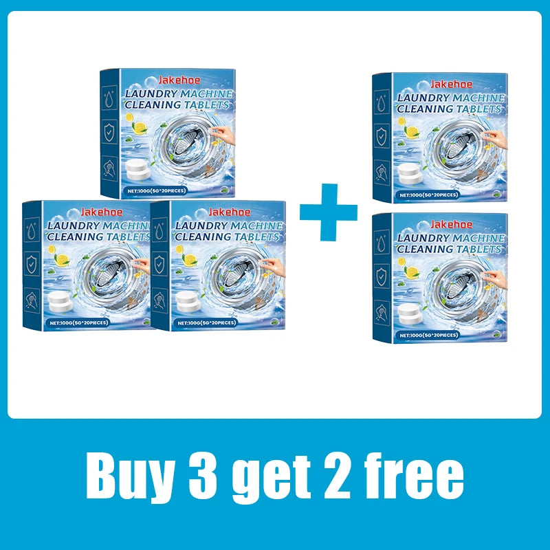 washing machine cleaner tablet - product view 3