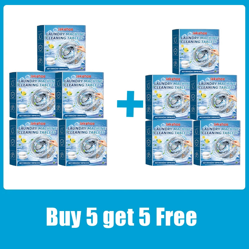 washing machine cleaner tablet - product view 4