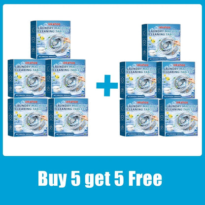 Washing Machine Cleaner Tablets, Effervescent Deep-Clean Formula for Odors, Dirt and Residue, Suitable for Top- and Front-Load Models - product view 4