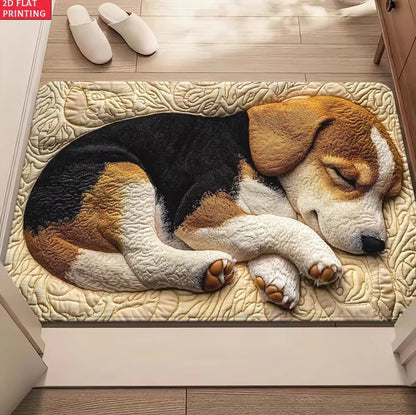 Printed Polyester Doormat, Wrinkle-Resistant Machine-Made Floor Mat in Four Designs, Multiple Sizes for Outdoor Entryways - product view 4