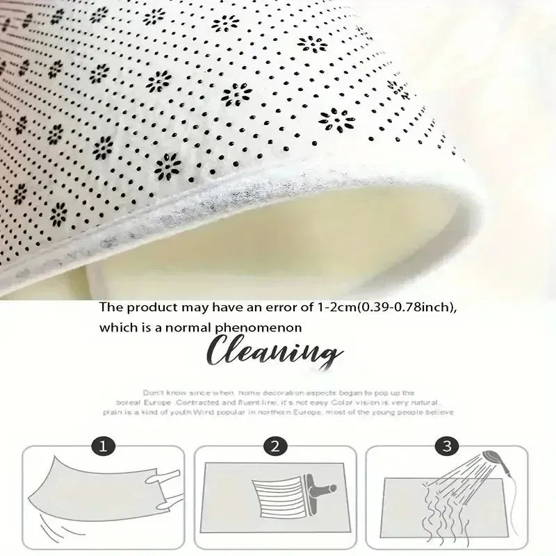 Printed Polyester Doormat, Wrinkle-Resistant Machine-Made Floor Mat in Four Designs, Multiple Sizes for Outdoor Entryways - product view 6