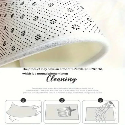 Printed Polyester Doormat, Wrinkle-Resistant Machine-Made Floor Mat in Four Designs, Multiple Sizes for Outdoor Entryways - product view 6
