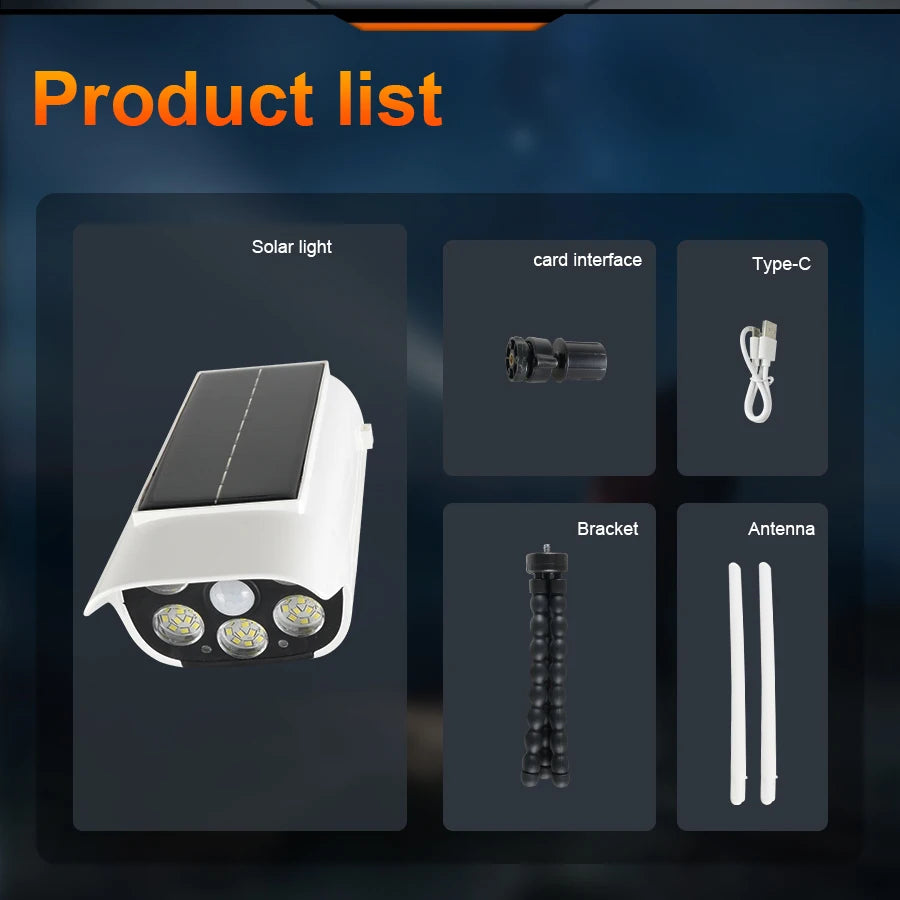solar flood lights - product view 4