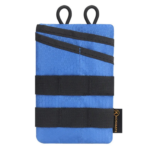 Foldable Travel Wallet Pouch, Lightweight Small Organizer for Cards, Coins and Keys, Outdoor Camping and Hiking - product view 1