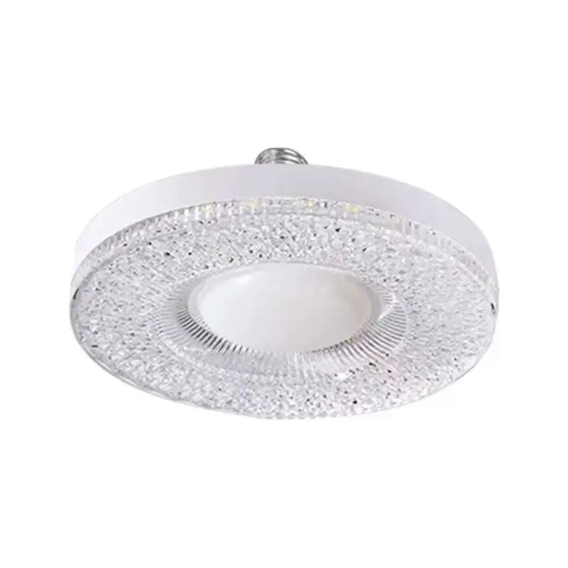 Waterproof LED Ceiling Light, Modern Plastic and PC Body, E27 Socket, 24W AC Fixture for Kitchen, Bathroom, Bedroom and Corridor - product view 6