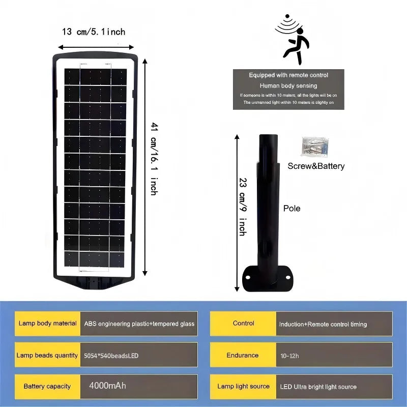 solar motion lights - product view 5
