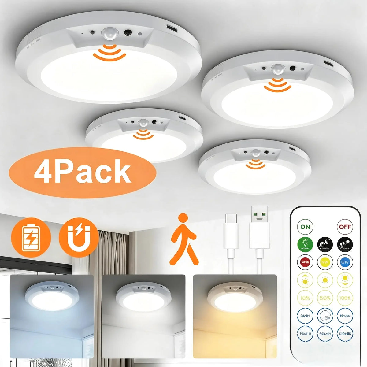 outdoor ceiling light - product view 4