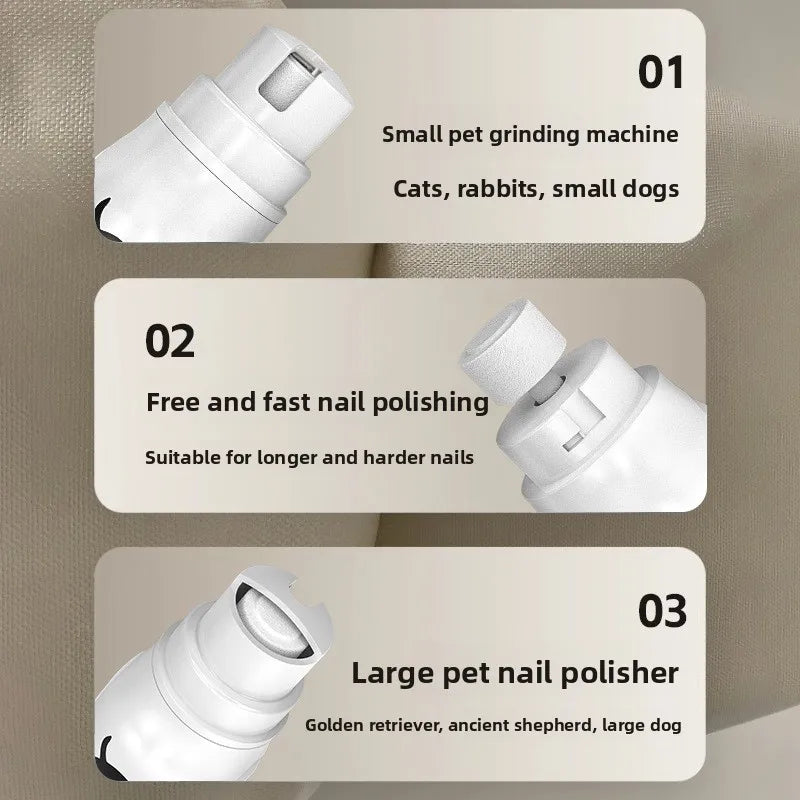 rechargeable pet nail grinder - product view 5