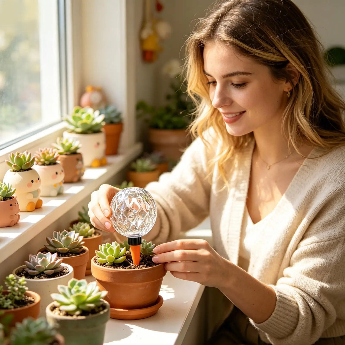 self watering planter insert - product view 4