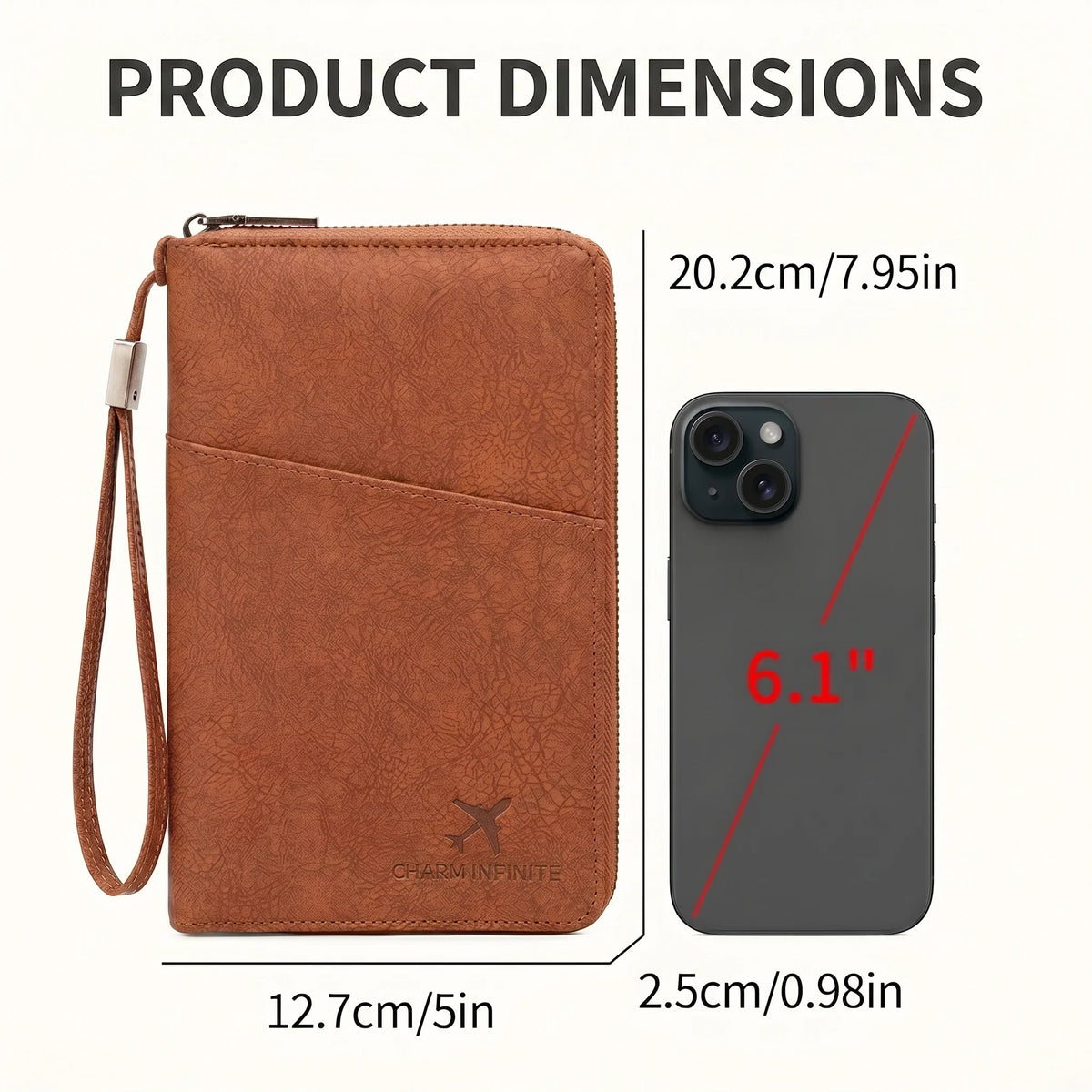 RFID Blocking Passport Wallet, product view 6