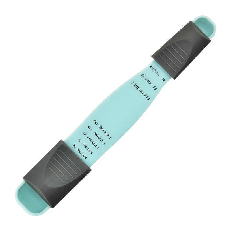 Adjustable Measuring Spoon, Digital-Scale Style Kitchen Tool with Milliliter and Teaspoon Marks, Magnetic Base for Baking and Pet Food - product view 4
